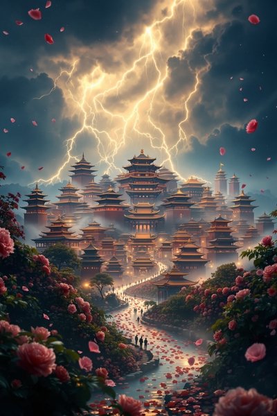 玉京风云古装权谋海报